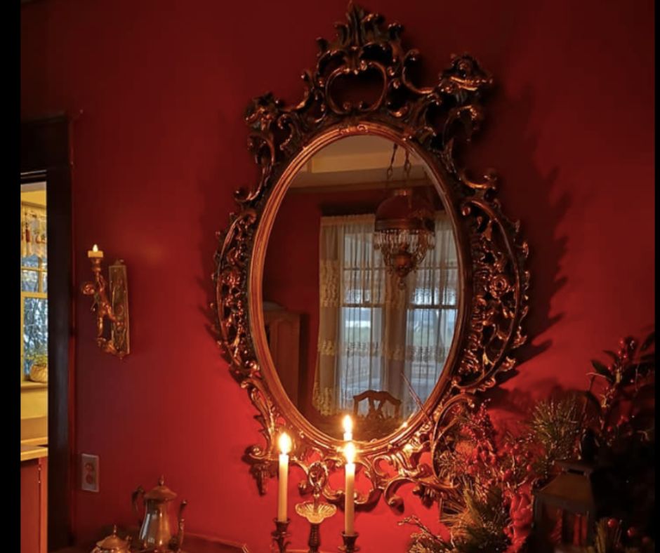 Mirror at the Haunted Johnston House